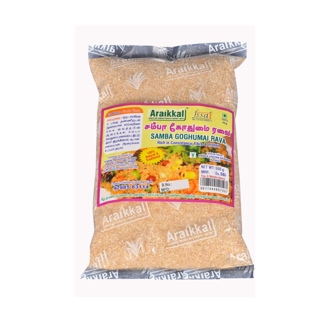 Samba Kothumai Rava 500g சம்பா கோதுமை ரவை