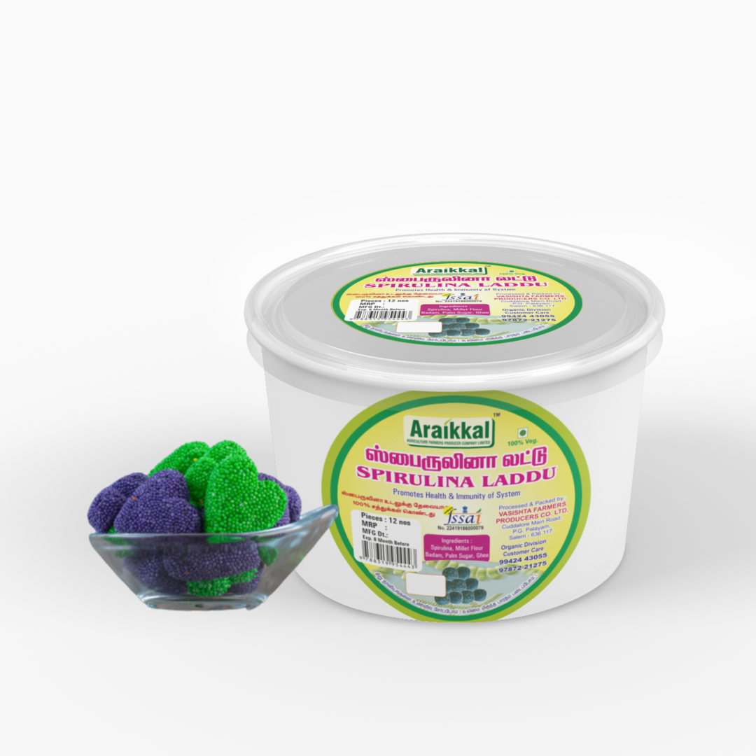 Spirulina Laddu | 12Nos Araikkal | ஸ்பைருலினா லட்டு