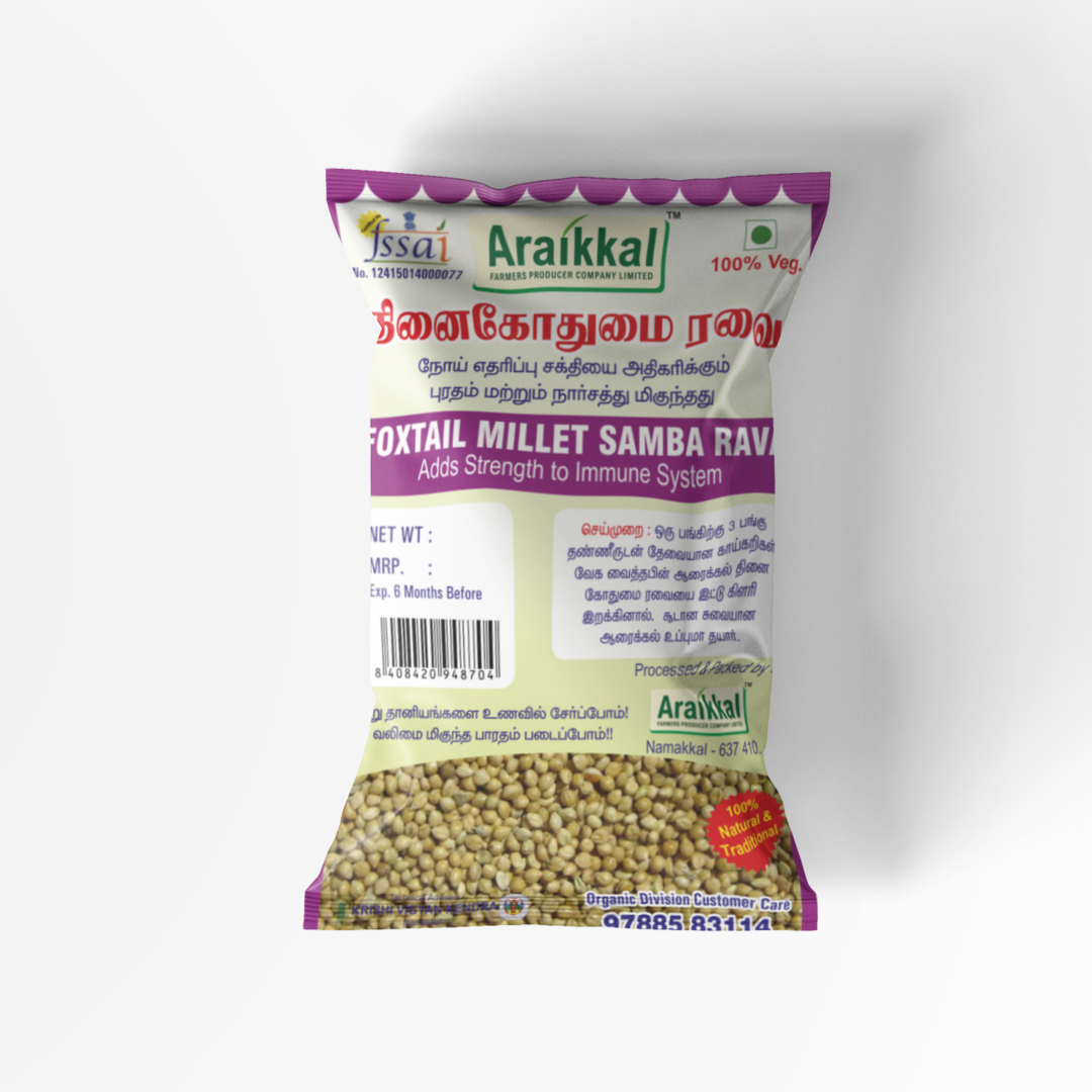 Thinai Kothumai Rava 500g திணை கோதுமை ரவை