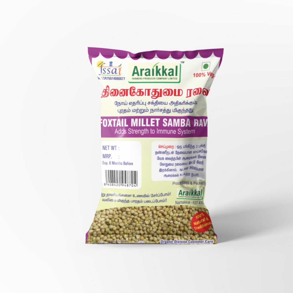 Thinai Kothumai Rava 500g திணை கோதுமை ரவை