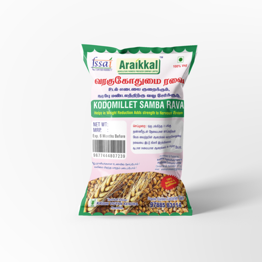 Varagu Kothumai Rava 500g வரகு கோதுமை ரவை