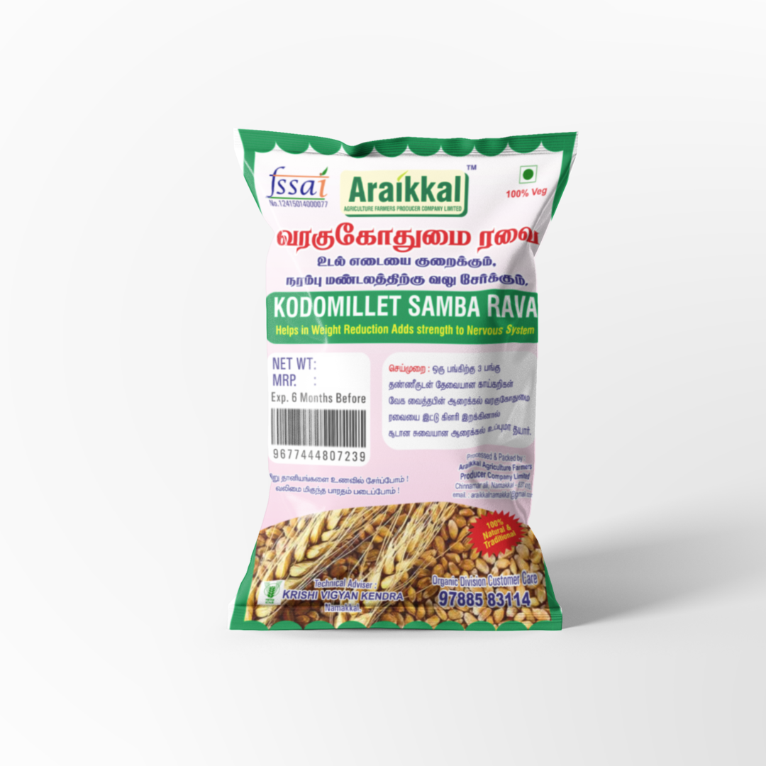 Varagu Kothumai Rava 500g வரகு கோதுமை ரவை