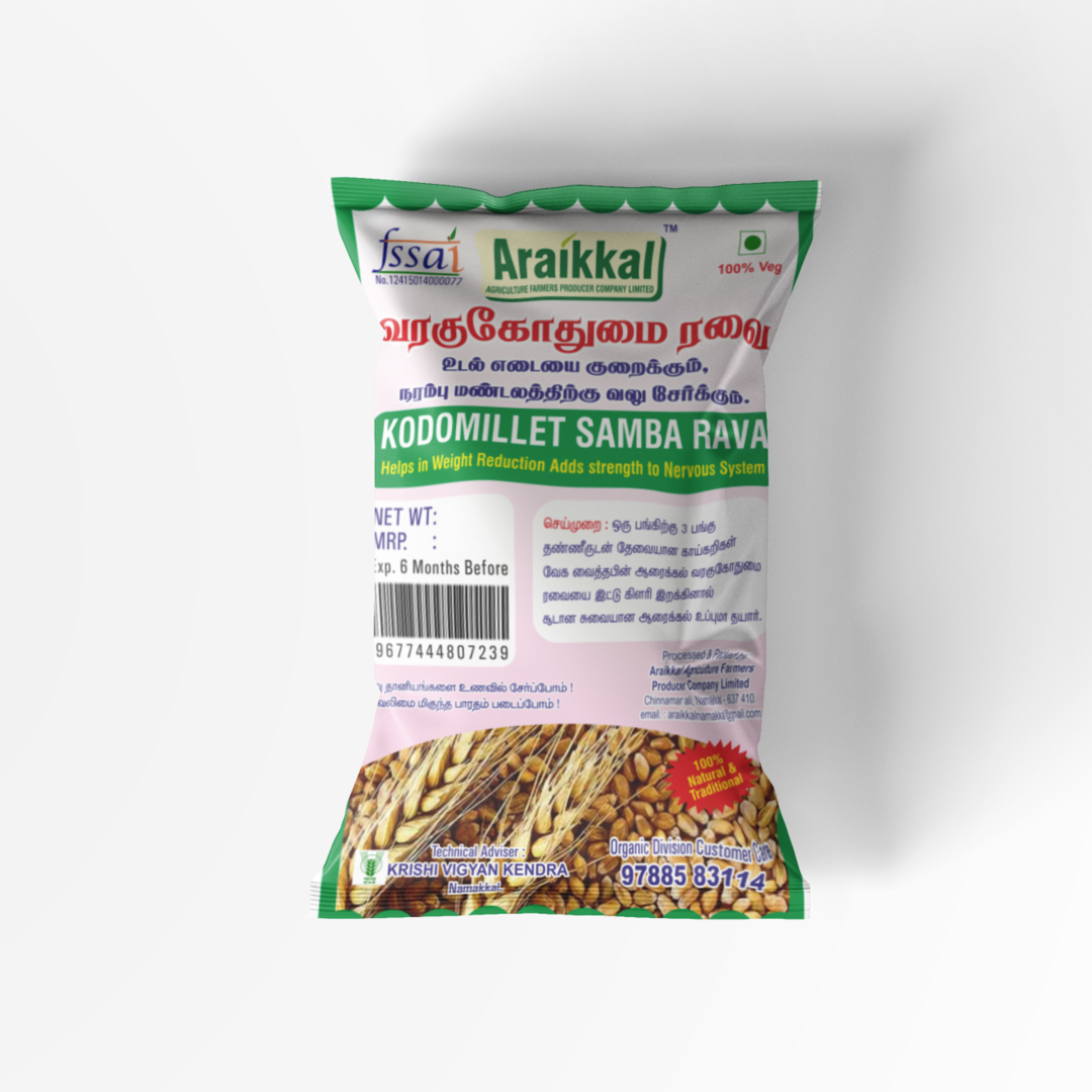 Varagu Kothumai Rava 500g வரகு கோதுமை ரவை